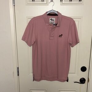 Men's Pink Polo Shirt by Arrow